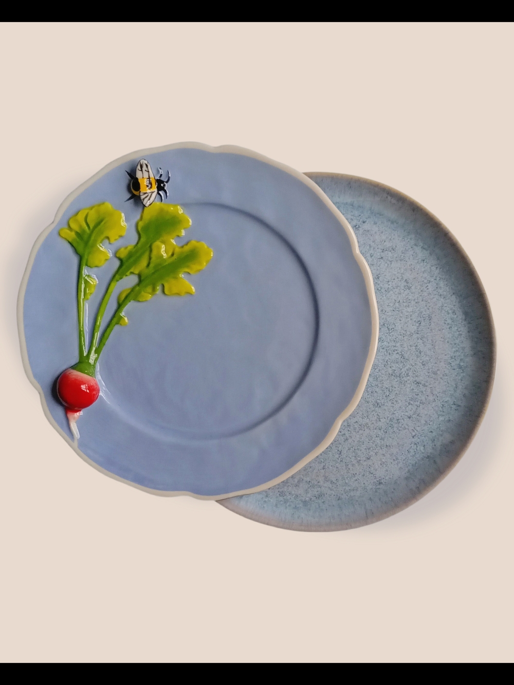 Duo Of Decorative Ceramic Plate Anthropologie And Barcela Cottagecore Spring 🌼